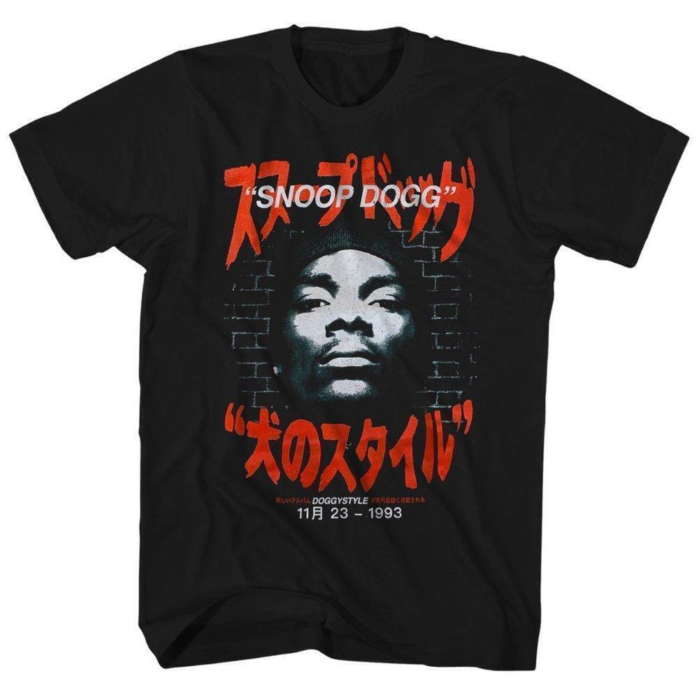 Snoop Dogg Doggystyle Kanji Hip Hop Graphic Fan Unisex T-Shirt